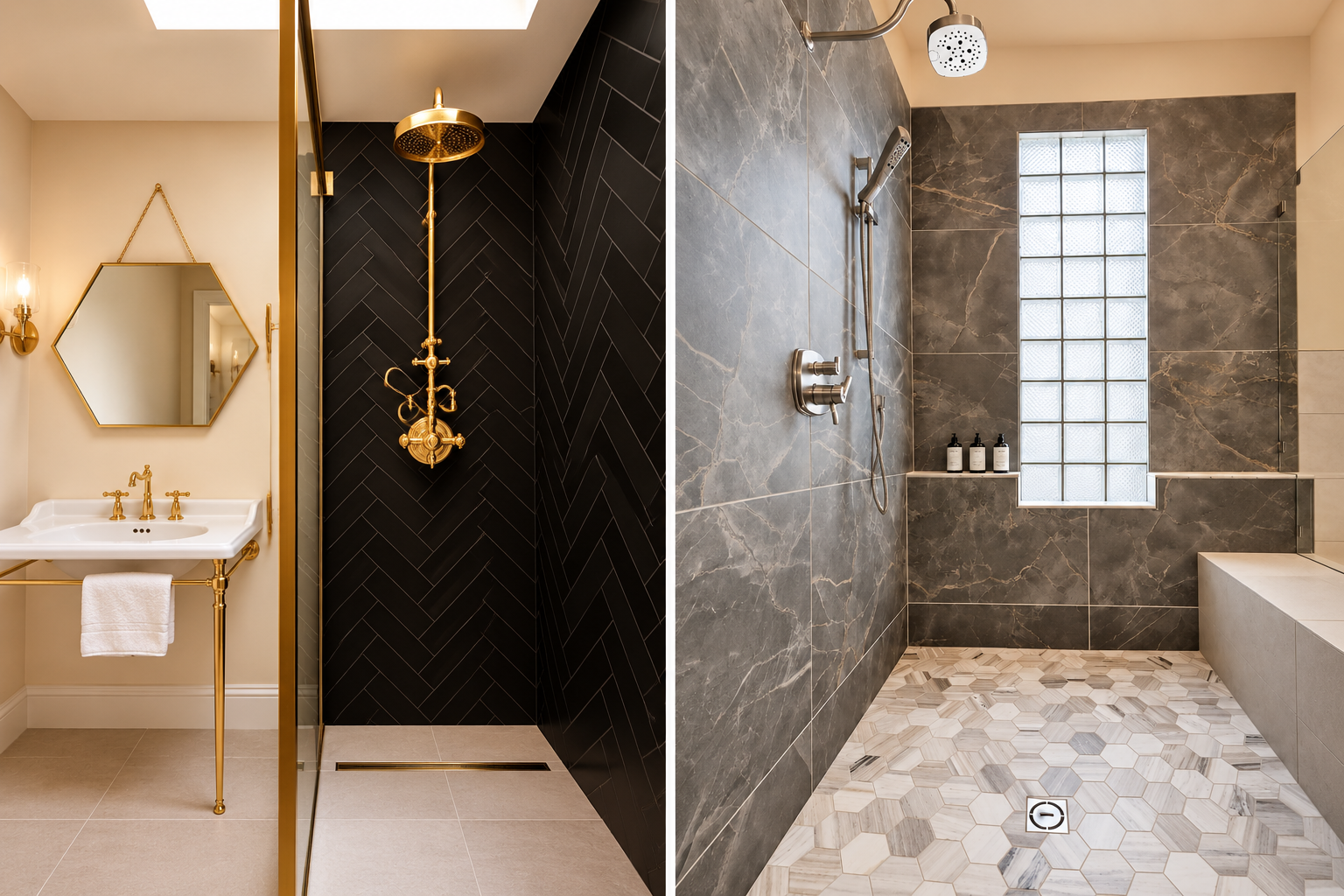 Modern Bathrooms project photograph